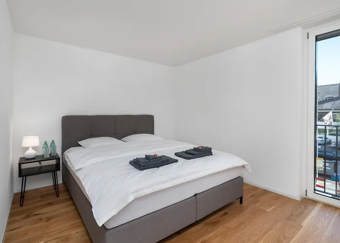 דירה Moderne Neubauwohnung In *